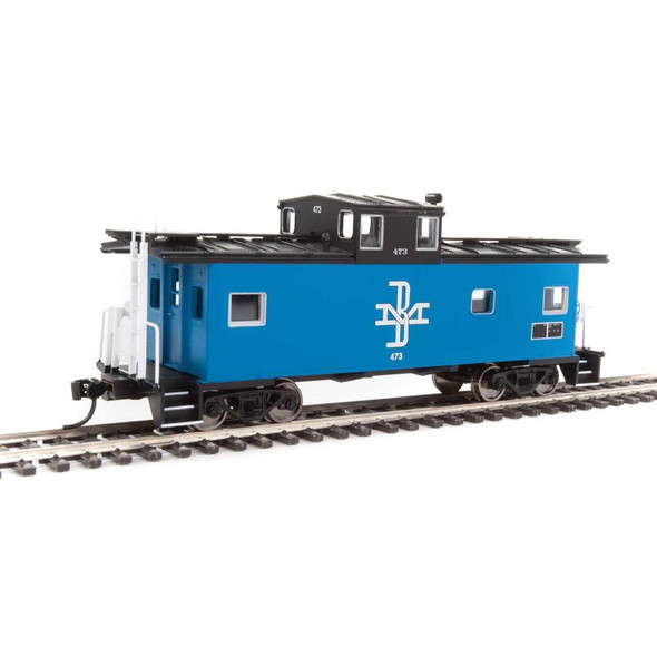 Walthers Mainline 910-8751 - International Wide Vision Caboose  Boston & Maine (BM) 473 - HO Scale