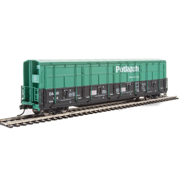 Walthers Proto 920-101931 - 56' Thrall All-Door Boxcar  Potlatch (D&NE) 121 - HO Scale