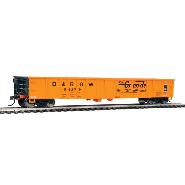 Walthers Trainline 931-1861 - Gondola - Ready to Run -- Denver & Rio Grande Western(TM)  Denver & Rio Grande Western (D&RGW) 56279 - HO Scale