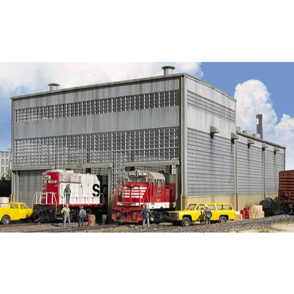 Walthers Cornerstone 933-2916 - Diesel House Kit   - HO Scale