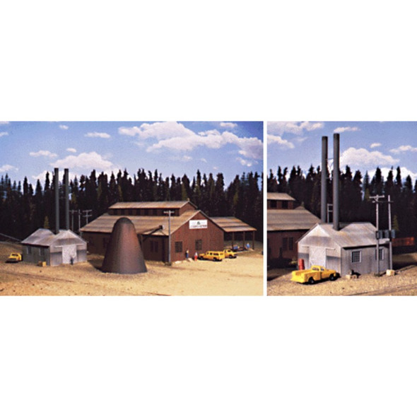 Walthers Cornerstone 933-3058 - Mountain Lumber Sawmill   - HO Scale