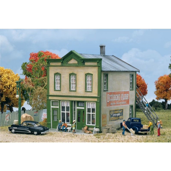 Walthers Cornerstone 933-3650 - River Road Mercantile Kit   - HO Scale