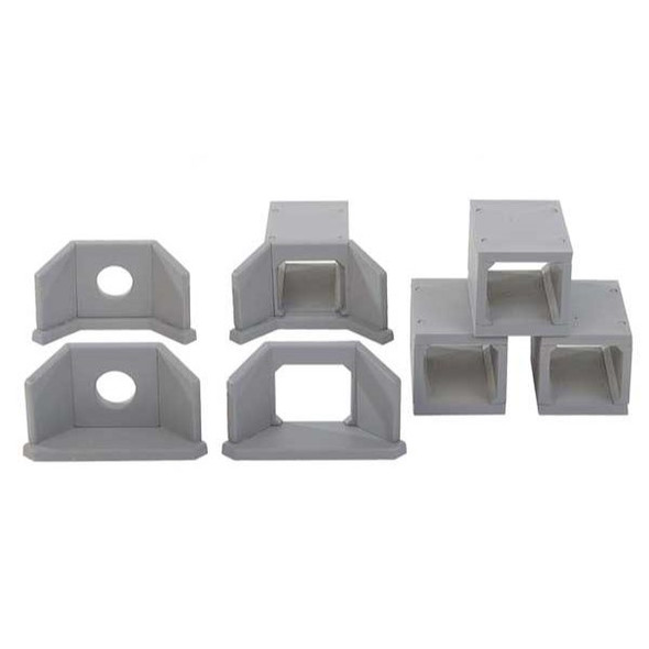 Walthers 933-4558 - Concrete Culverts   - HO Scale Kit