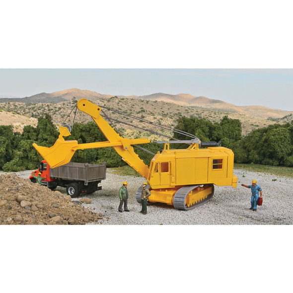 Walthers 949-11001 - Cable Excavator w/Bucket    - HO Scale Kit