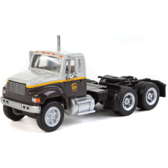 Walthers 949-11186 - International 4900 Dual-Axle Semi Tractor Only - Assembled UPS Freight  - HO Scale