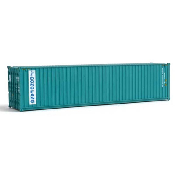 Walthers HO Scale 40' Hi-Cube Corrugated-Side Container - DHL Branded Model Train Car