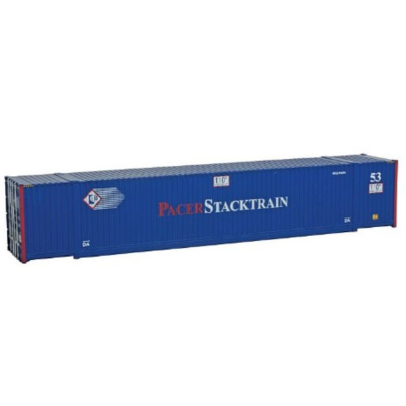 Walthers 949-8507 - 53' Container Pacer Stack Train     - HO Scale