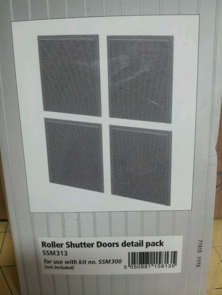 Wills Kits SSM313 - Roller Shutter Doors Detail Pack - HO Scale