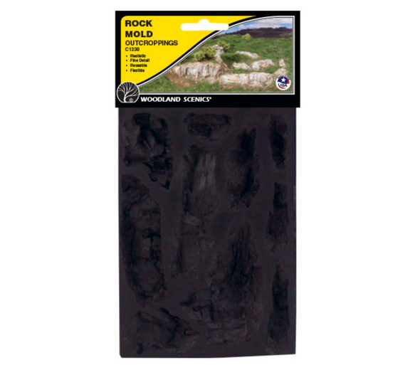 Woodland Scenics #1230 - Outcroppings Rock Mold