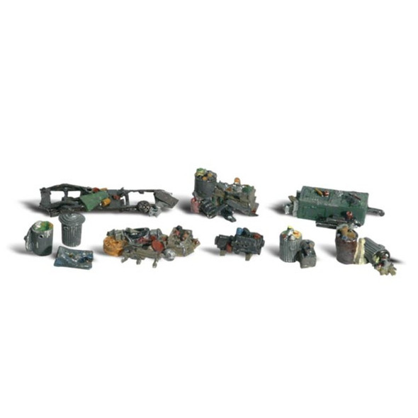 Woodland Scenics #1852 - Assorted Junk - HO Scale