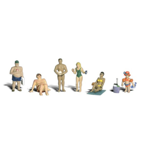 Woodland Scenics #1853 - Sun Bathers - HO Scale