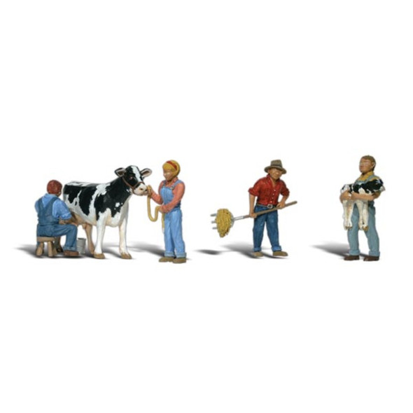 Woodland Scenics #1887 - Dairy Farmers- HO Scale