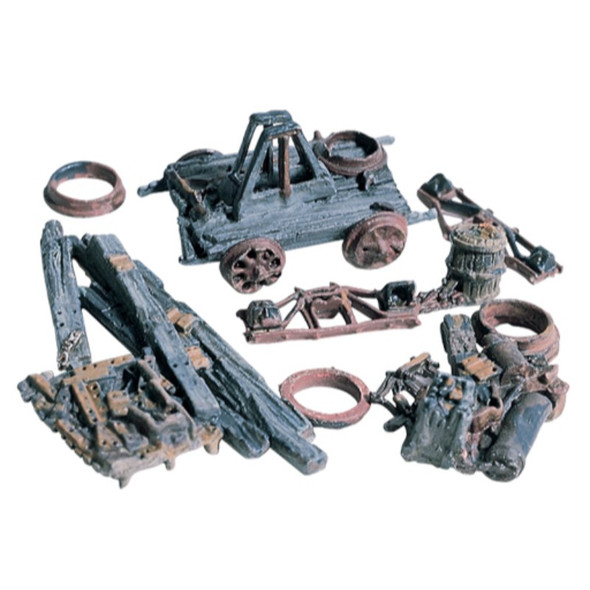 Woodland Scenics #202 - Trackside Junk - HO Scale Kit