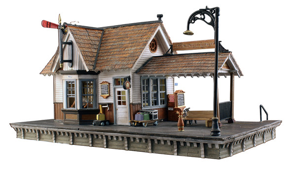 Woodland Scenics BR5052 - The Depot - Built & Ready Landmark