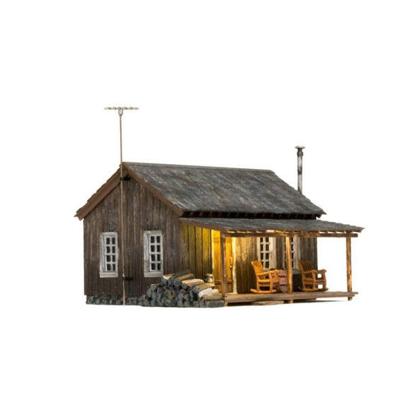Woodland Scenics 4955 - Rustic Cabin   - N Scale
