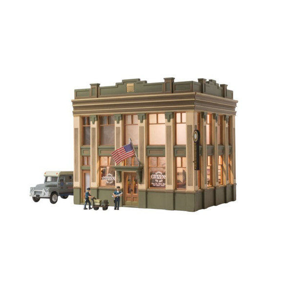 Woodland Scenics 5033 - Built & Ready Citizens Savings and Loan   - HO Scale