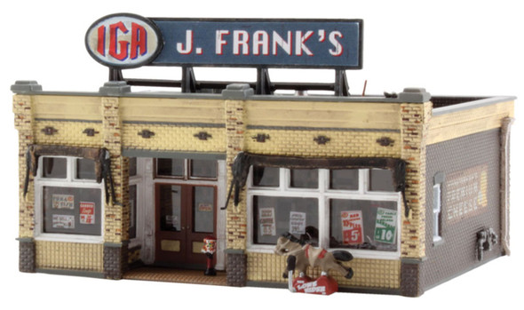 Woodland Scenics #5050 - J Frank's Grocery - HO Scale