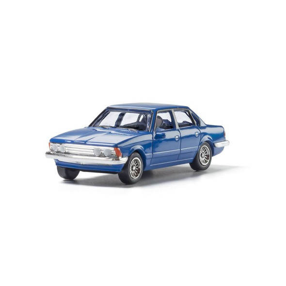 Woodland Scenics 5363 - Blue Sedan   - HO Scale