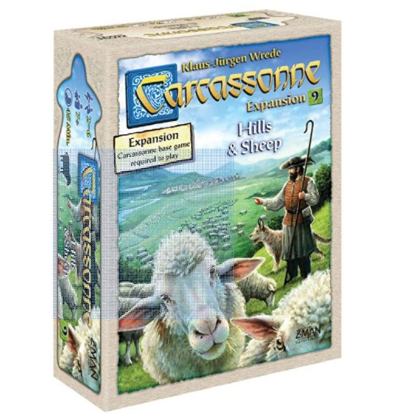 Z-Man Games ZM7819 - Carcassonne Expansion 9: Hills & Sheep