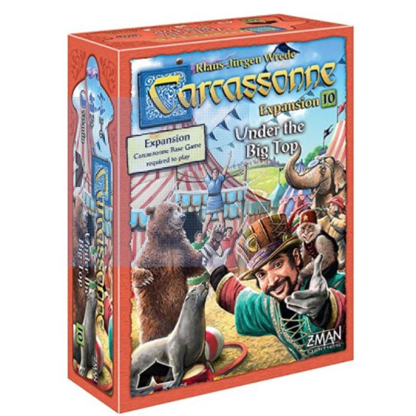 Z-Man Games ZM7820 - Carcassonne Expansion 10: Under the Big Top