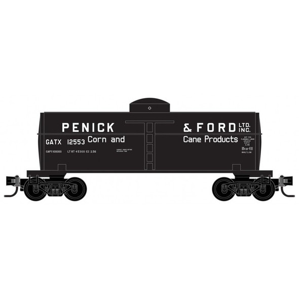 Micro-Trains Line 53000600 - 39' Single Dome Tank Car - SLT #12-Penick & Ford GATX 12553 - Z Scale