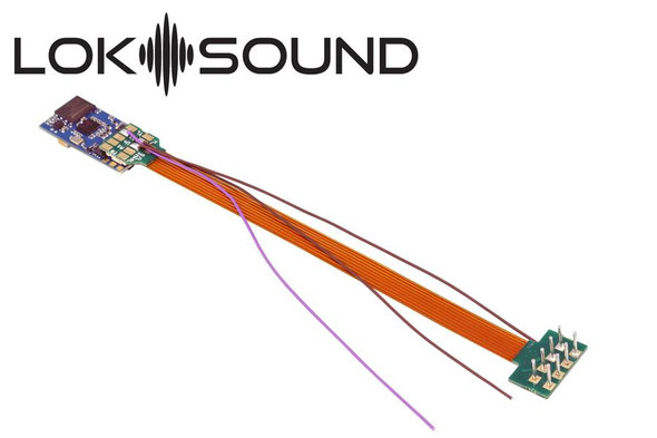ESU 58820 - LokSound 5 Micro DCC Sound Decoder 8-pin NEM652 Plug