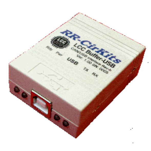 RR-CirKits, Inc LCC-BUFFER-USB - LCC Buffer-USB, NMRA CAN bus LCC to USB Interface    - Multi Scale