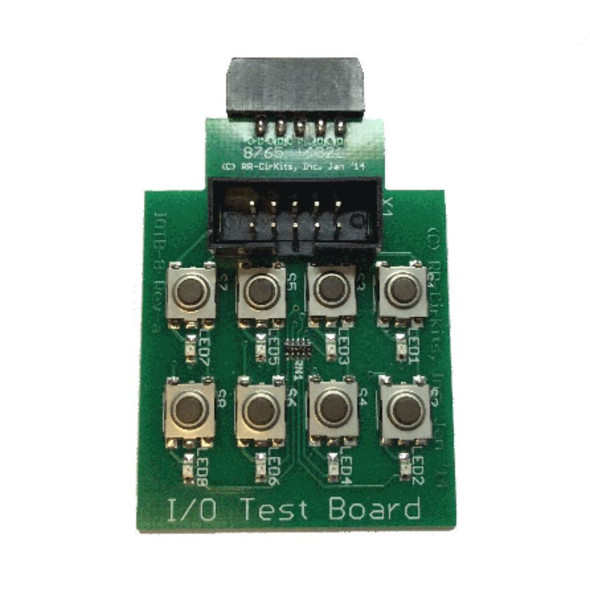 RR-CirKits, Inc IO-Test - 8 Line I/O Port Test Board    - Multi Scale