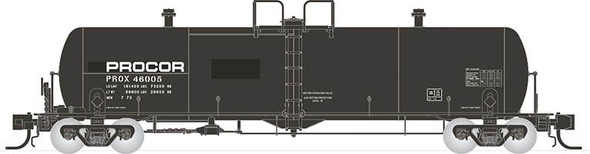 Rapido 53500503 - Procor 20K gal Tank Car: PROX Modern w/Small Logo Procor (PROX) 46016 - N Scale