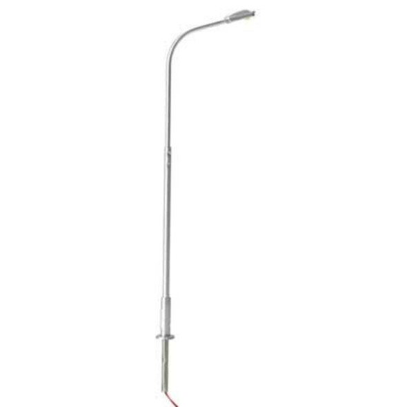 Atlas 70000165 - Single Arm Streetlight (Silver) {Warm LED} 3-Pack  - HO Scale