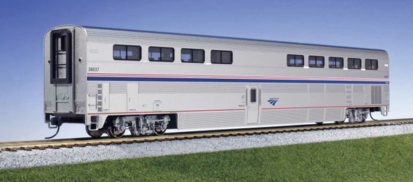 Kato 356074 - Amtrak Superliner I Diner Phase VI Amtrak (AMTK) 38028 - HO Scale