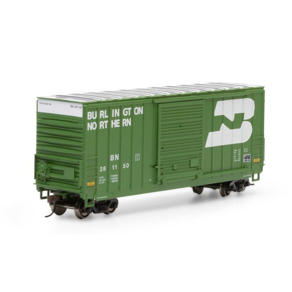 Athearn Roundhouse 1060 - 40' High Cube Outside Braced Boxcar Burlington Northern (BN) 281150 - HO Scale
