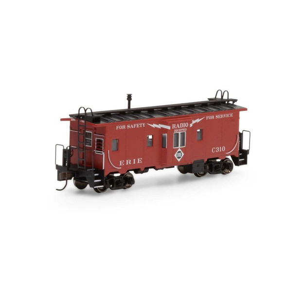 Athearn Roundhouse 90187 - Bay Window Caboose Erie Railroad (ERIE) C310 - HO Scale