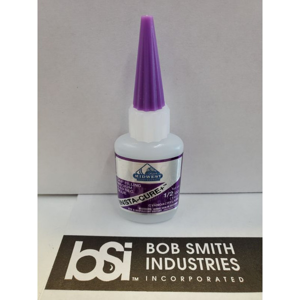 Bob Smith Industries 106 - INSTA-CURE+ Gap Filling Cyanoacrylate 1/2 oz