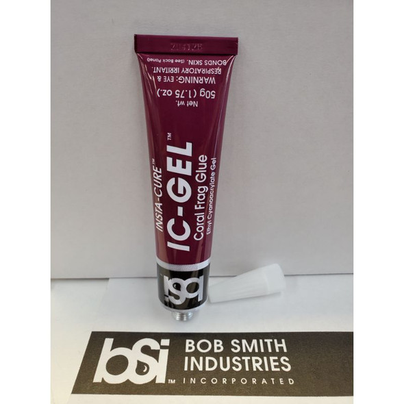 Bob Smith Industries 115 - IC-GEL - INSTA-CURE CA Gel, 50 gram Aluminum Tube