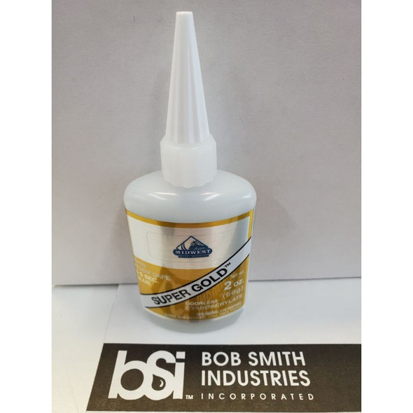 Bob Smith Industries 123 - SUPER-GOLD Thin Odorless Foam Safe CA 2 oz