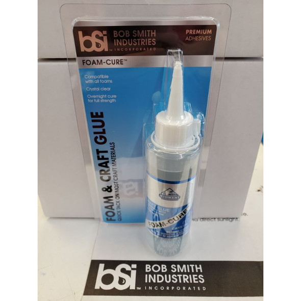 Bob Smith Industries 142 - FOAM-CURE Foam & Craft Glue 4 oz