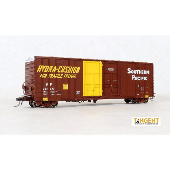 Tangent Scale Models 29010-03 - SP “B-70-43 Delivery 1969” Gunderson 6089 50′ High Cube Boxcar Southern Pacific (SP) 227713 - HO Scale