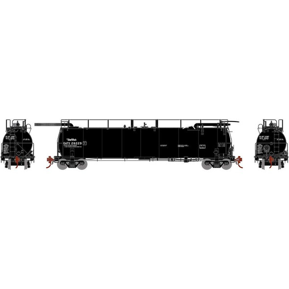 Athearn Genesis 67935 - TankTrain Intermediate GATX 28229 - HO Scale