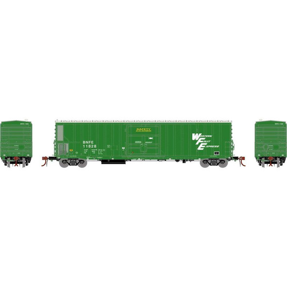 Athearn Genesis 66305 - FGE 57' Mechanical Reefer Western Fruit Express (BNFE) 11828 - HO Scale