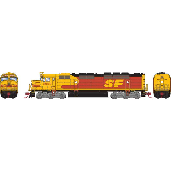 Athearn 15285 - EMD FP45 Atchison, Topeka and Santa Fe (ATSF) 5998 - N Scale
