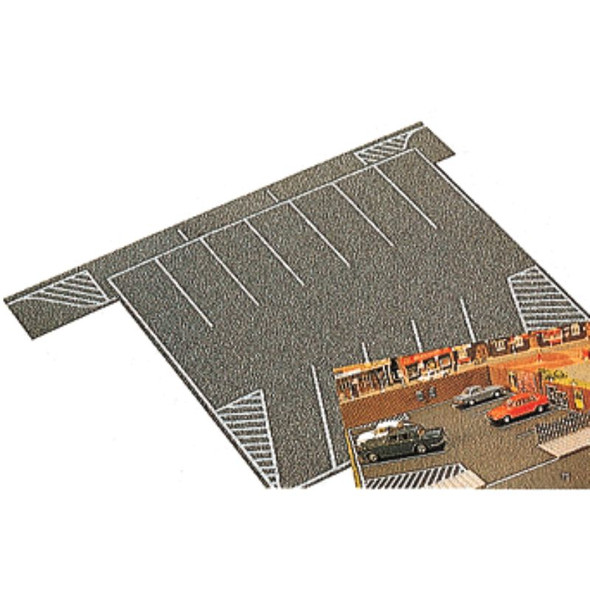 Busch 7076 - Flexible Self-Adhesive Parking Lot  - HO Scale