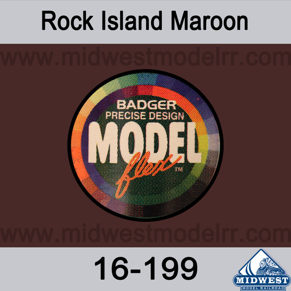 Badger MODELflex Paint - 16-199 Rock Island Maroon