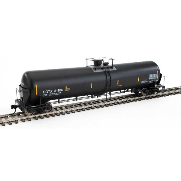 Walthers Proto 920-100736 - 55' Trinity Modified 30,145-Gallon Tank Car GATX Rail Canada (CGTX) 31180 - HO Scale