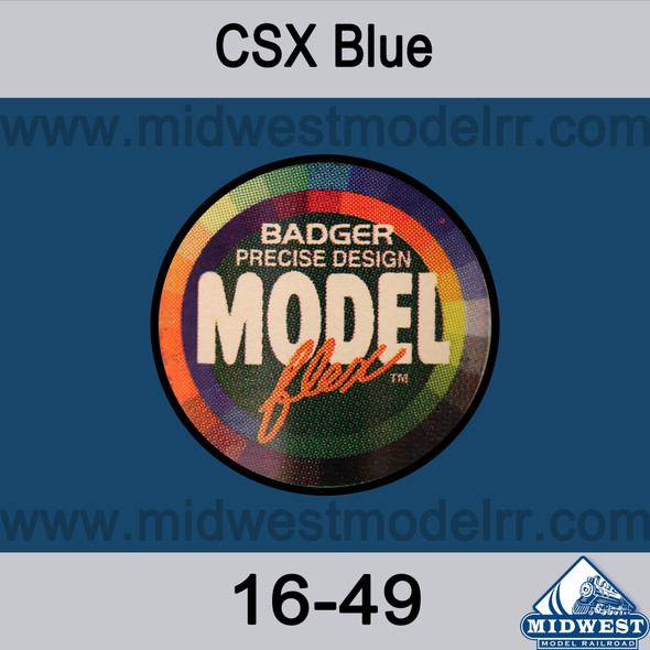 Badger MODELflex Paint - 16-49 CSX Blue