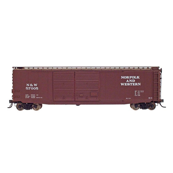 InterMountain 45602-24 - 50' PS-1 Double Door Boxcar Norfolk & Western (NW) 57415 - HO Scale