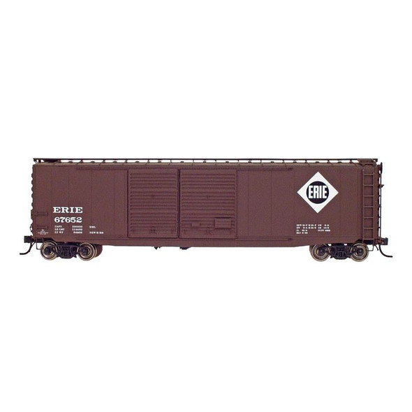 InterMountain 45609-19 - 50' PS-1 Double Door Boxcar Erie Railroad (ERIE) 67560 - HO Scale