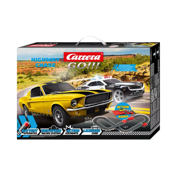 Carrera 20063519 - Highway Chase  - 1:43 Scale