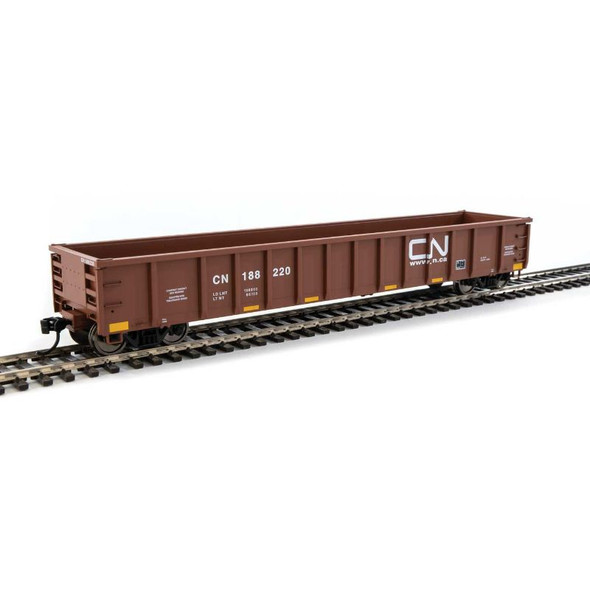 Walthers Mainline 910-6290 - 53' Railgon Gondola Canadian National (CN) 188235 - HO Scale