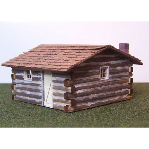 RslaserKits 2016 - Log Cabin - HO Scale Kit